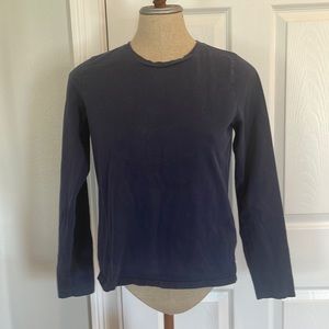 Ralph Lauren top long sleeves navy blue M